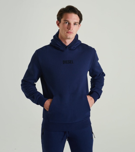 Blue Lupin Hoodie Sapphire Diesel UK