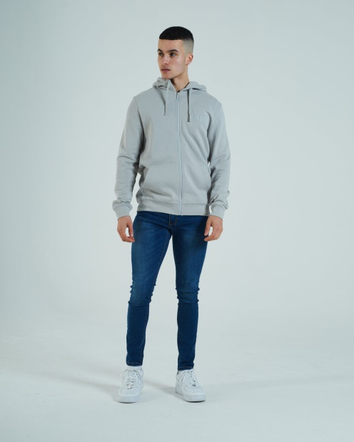 Diesel UK Kolby Zipper Iceberg Grey