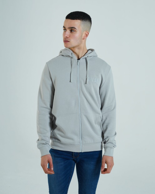 Diesel UK Kolby Zipper Iceberg Grey
