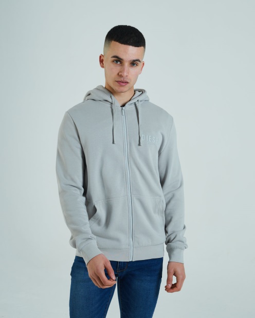 Diesel UK Kolby Zipper Iceberg Grey