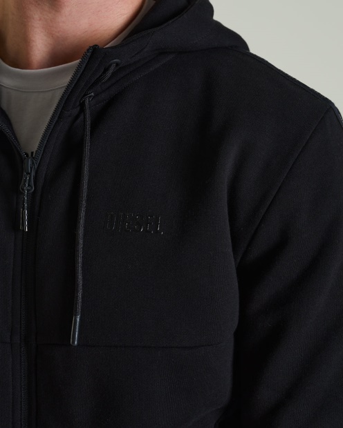 Diesel UK Octavian Zipper New Black