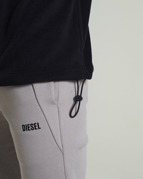 Trojan Fleece Half Zip New Diesel UK Black