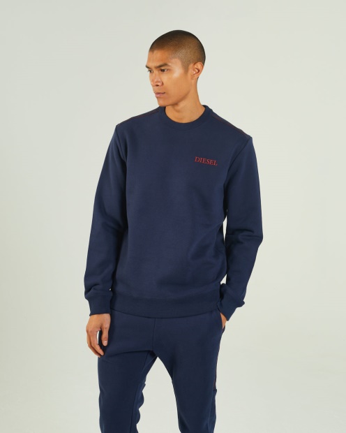 Navy Harding Sweatshirt Navy Blazer Diesel UK