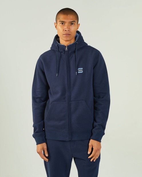 Diesel UK Harvey Zipper Navy Blazer