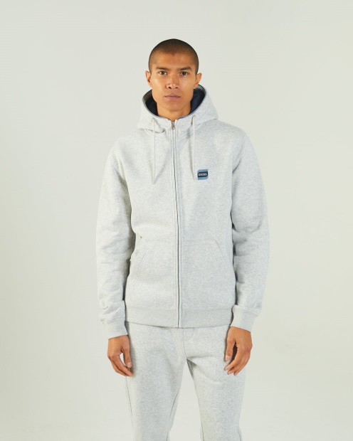 Harvey Zipper Grey Marl Diesel UK Grey