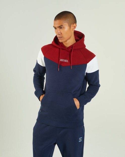 Huxley Hood Red Dahlia Diesel UK