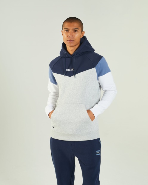 Huxley Hood Navy Blazer Diesel UK