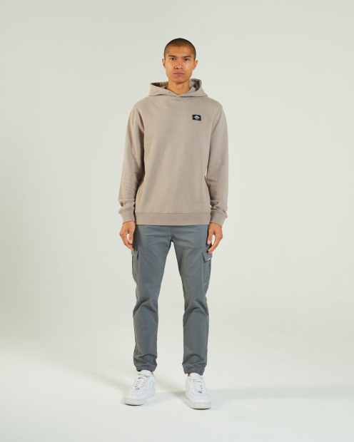 Grey Diesel UK Everest Hoodie Stone Biscuit