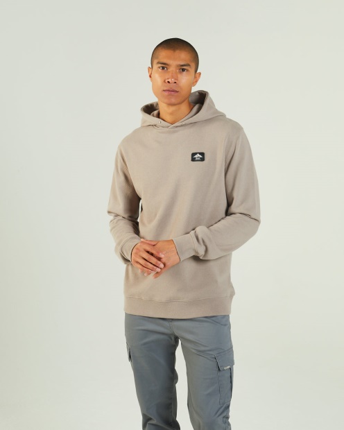 Grey Diesel UK Everest Hoodie Stone Biscuit