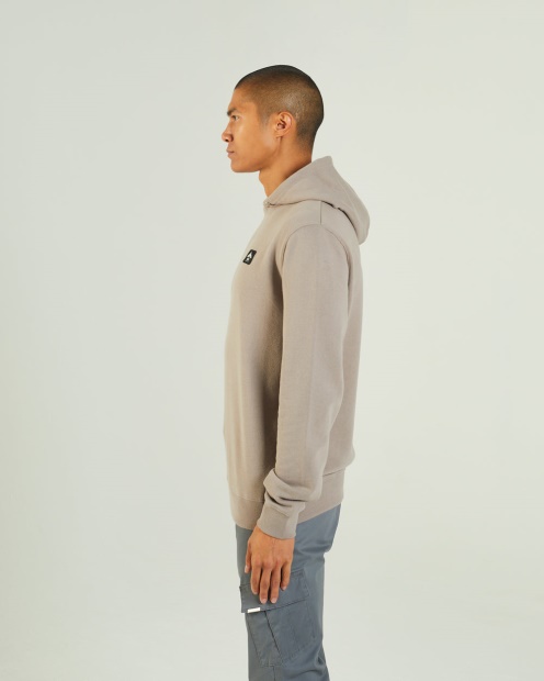 Grey Diesel UK Everest Hoodie Stone Biscuit