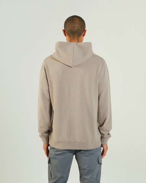 Grey Diesel UK Everest Hoodie Stone Biscuit