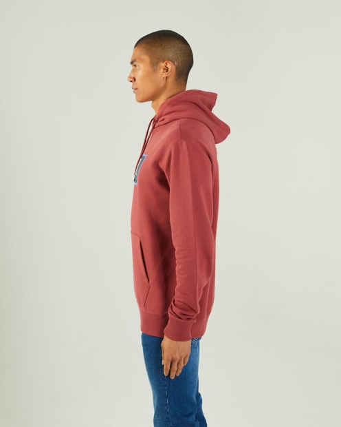 Mark Hoodie Red Oxide Diesel UK