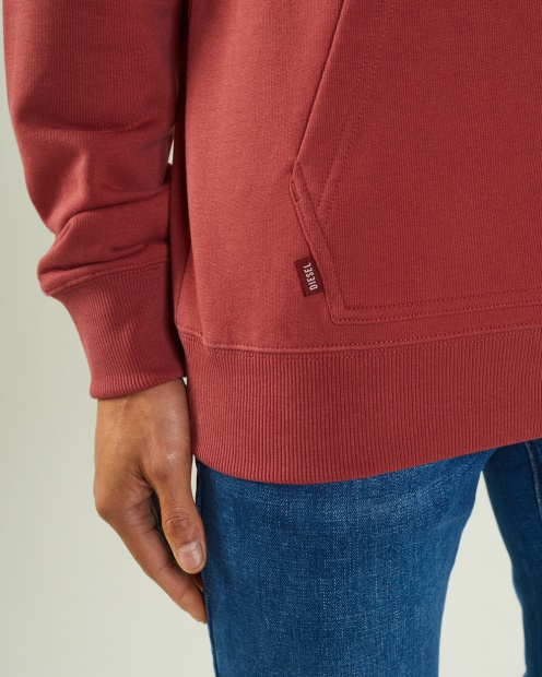 Mark Hoodie Red Oxide Diesel UK