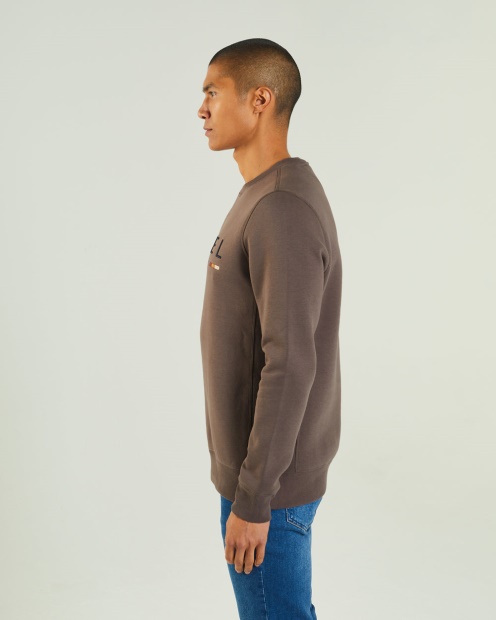 Grey Fredrick Sweatshirt Silt Stone Diesel UK