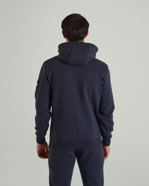 Grey Loki Hoodie Thunder Grey Diesel UK