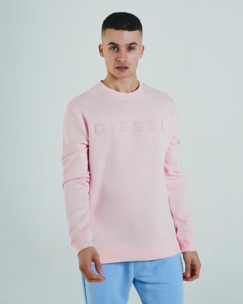 Diesel UK Shawn Sweatshirt Bermuda Pink