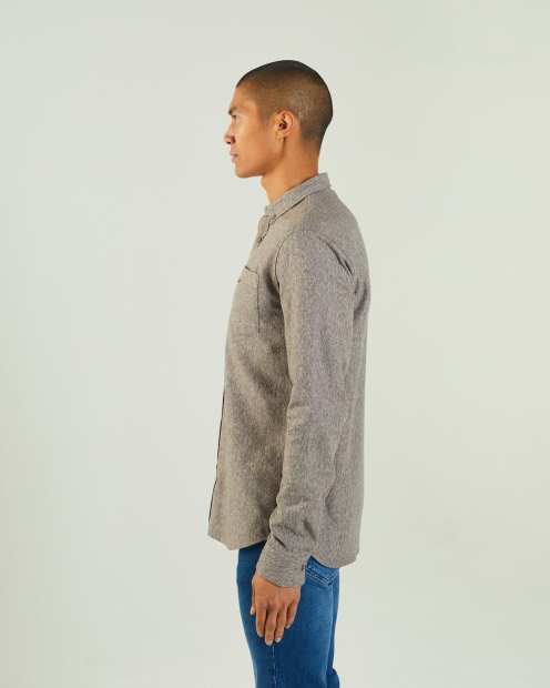 Diesel UK Edmund Ls Shirt Grindle Grey