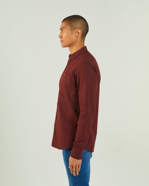 Diesel UK Drummer L/S Shirt Vineyard Red
