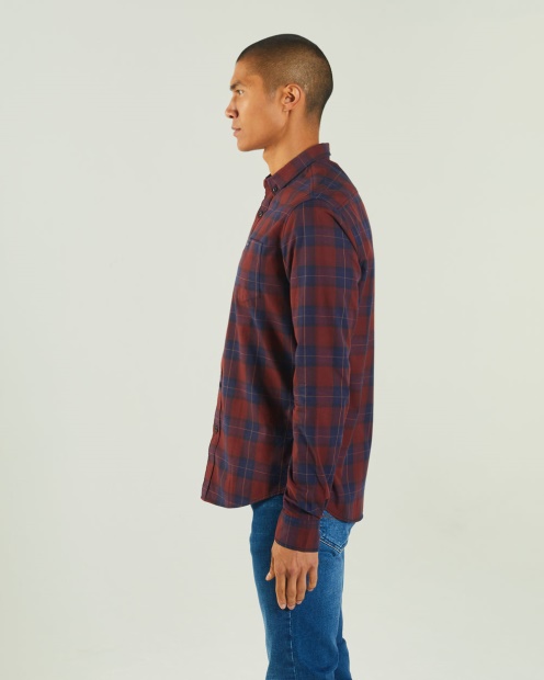 Payne Ls Shirt Check Diesel UK Red