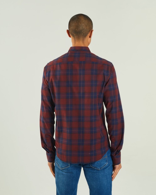 Payne Ls Shirt Check Diesel UK Red