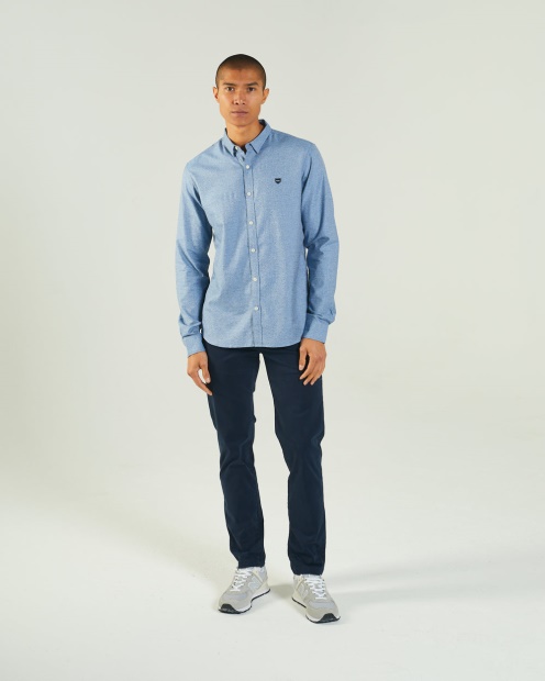 Diesel UK Hesten Grindle Shirt Snorkel Blue