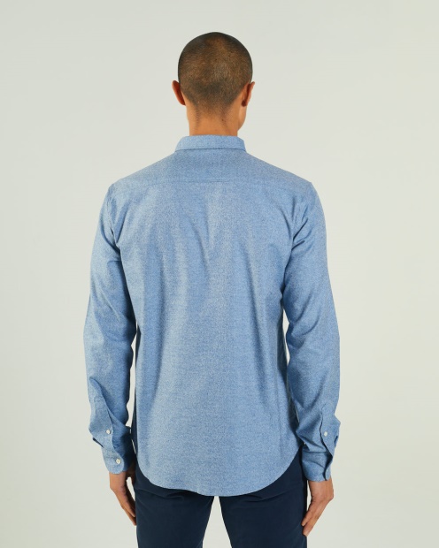 Diesel UK Hesten Grindle Shirt Snorkel Blue