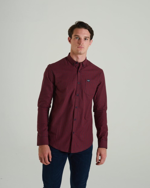 Coltrane Shirt Red Oxide Diesel UK