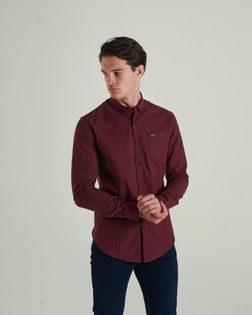 Coltrane Shirt Red Oxide Diesel UK