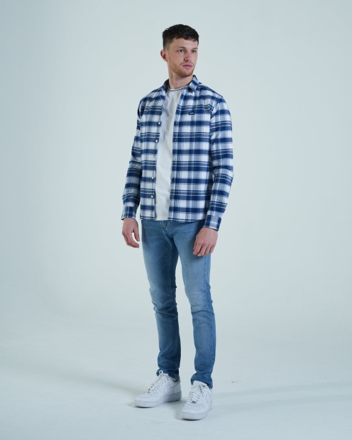 Woodrow L/S Shirt Check Diesel UK Blue