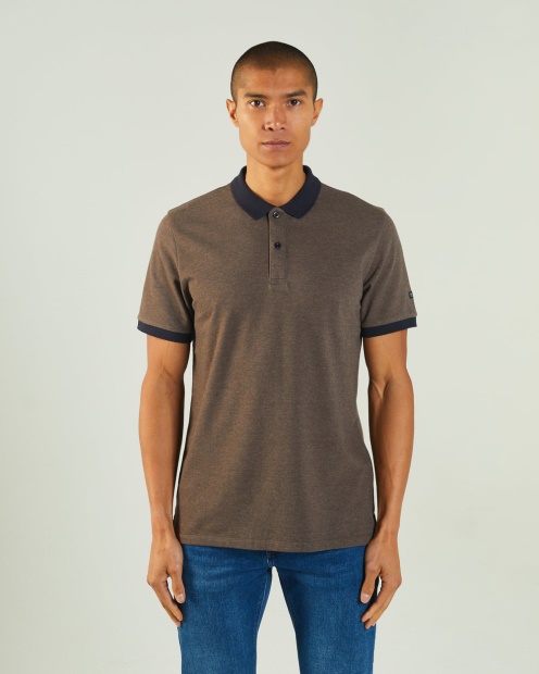 Grey Diesel UK Denzel Polo Silt Stone