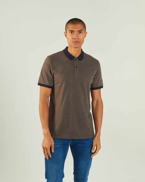 Grey Diesel UK Denzel Polo Silt Stone