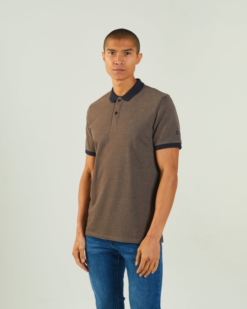 Grey Diesel UK Denzel Polo Silt Stone