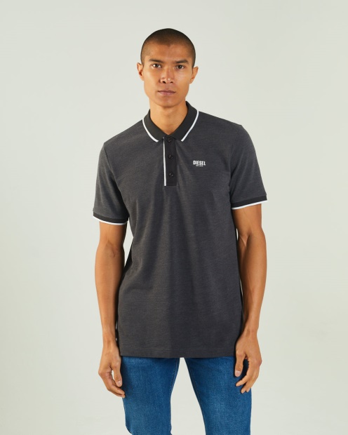 Diesel UK Jimmy Polo Scorpion Grey