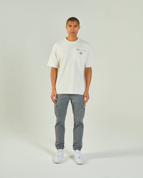 Adventure Tee Clay Ivory Diesel UK Ivory