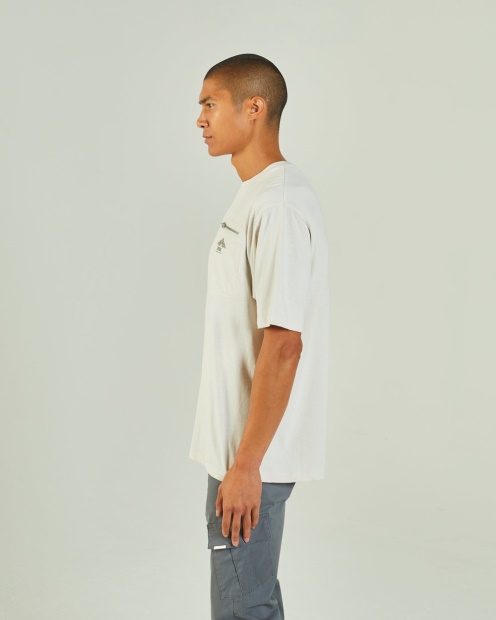 Adventure Tee Clay Ivory Diesel UK Ivory