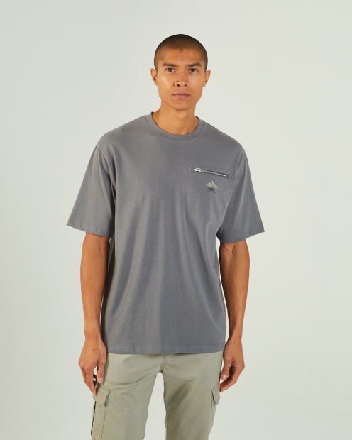 Grey Adventure Tee Rock Climb Diesel UK
