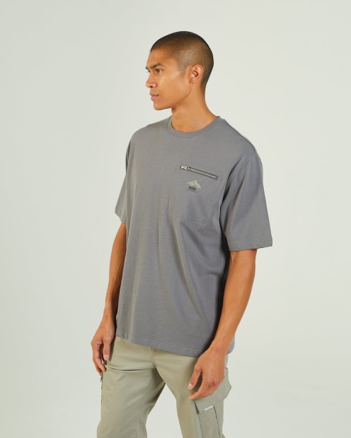 Grey Adventure Tee Rock Climb Diesel UK