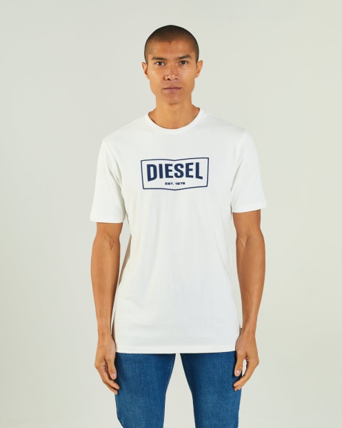 Diesel UK Miller Tee Dove White