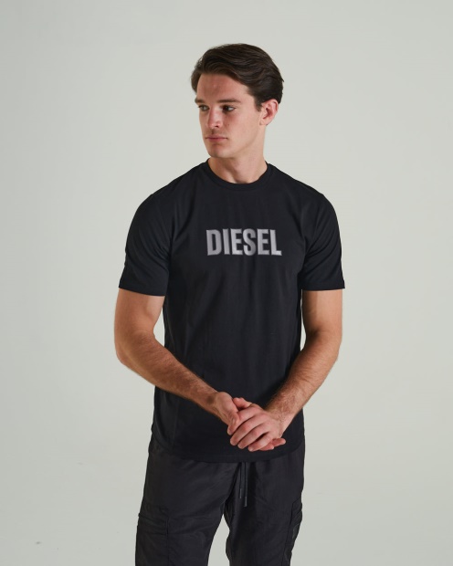 Diesel UK Gideon Tee New Black