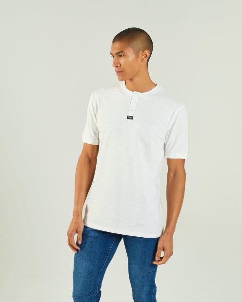 Diesel UK Marcel Tee Dove White