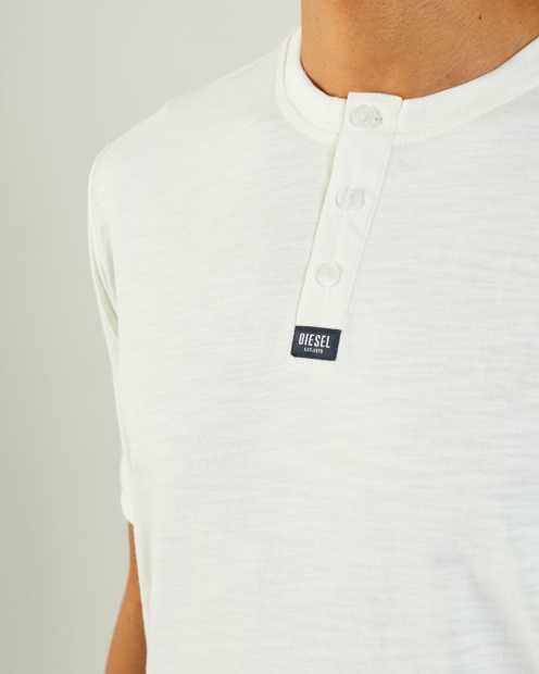 Diesel UK Marcel Tee Dove White