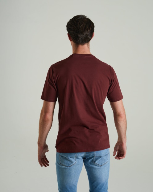 Diesel UK Patricio Tee Vineyard Red