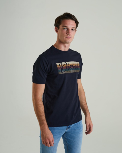 Navy Patricio Tee Space Diesel UK