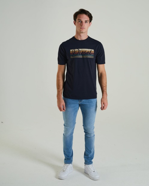 Navy Patricio Tee Space Diesel UK