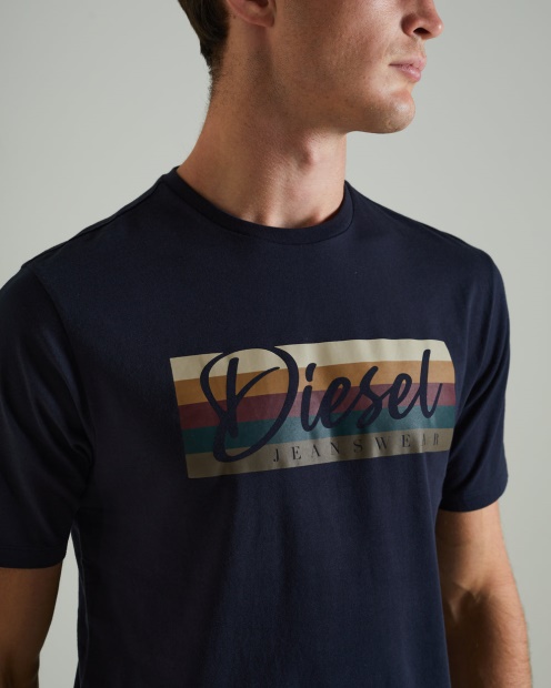 Navy Patricio Tee Space Diesel UK