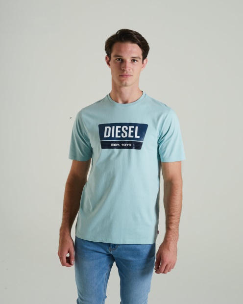 Diesel UK Penn Tee Atlantic Green Green