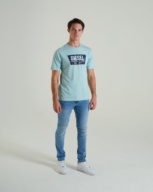 Diesel UK Penn Tee Atlantic Green Green