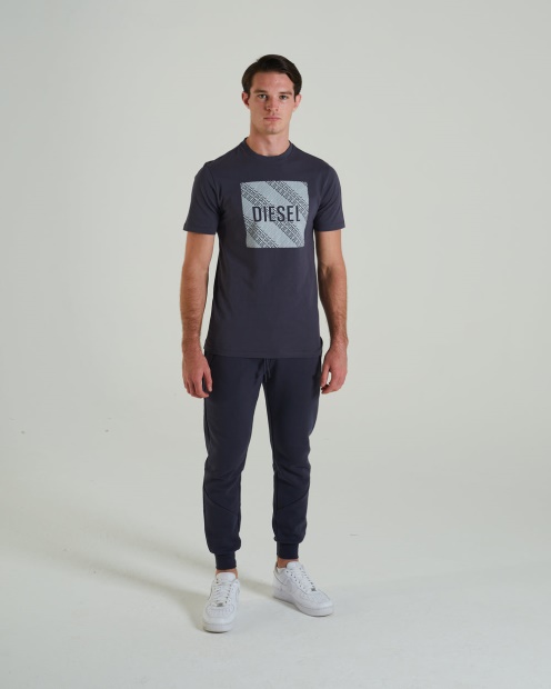 Grey Garric Tee Thunder Grey Diesel UK