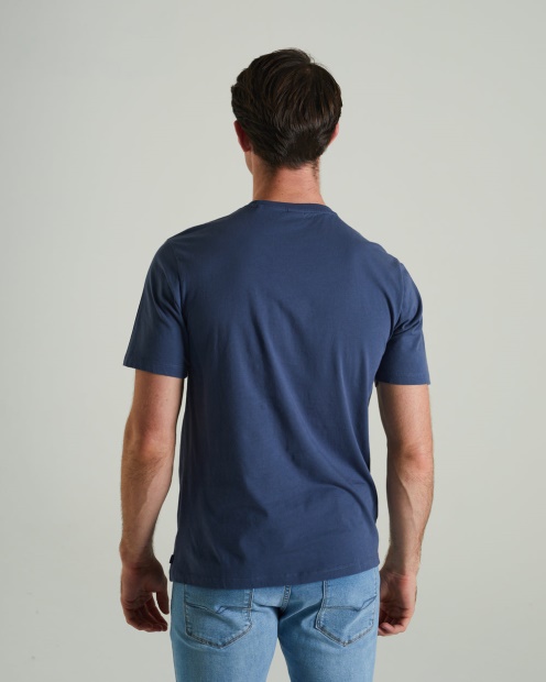 Blue Diesel UK Peter Tee Steel Indigo
