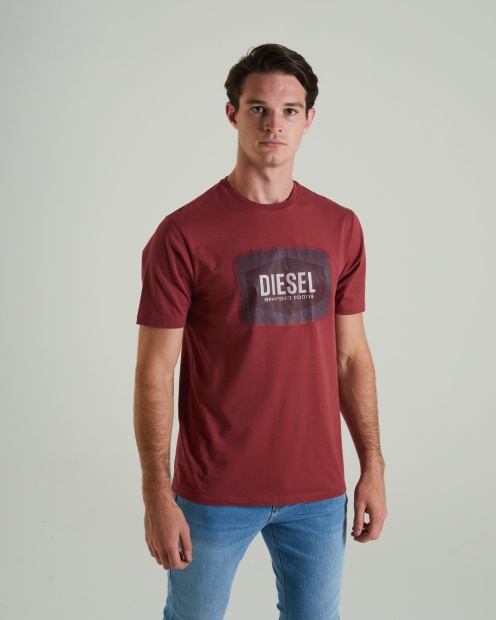 Diesel UK Peter Tee Red Oxide